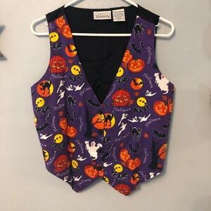 Vintage Basic Editions Halloween Vest size medium